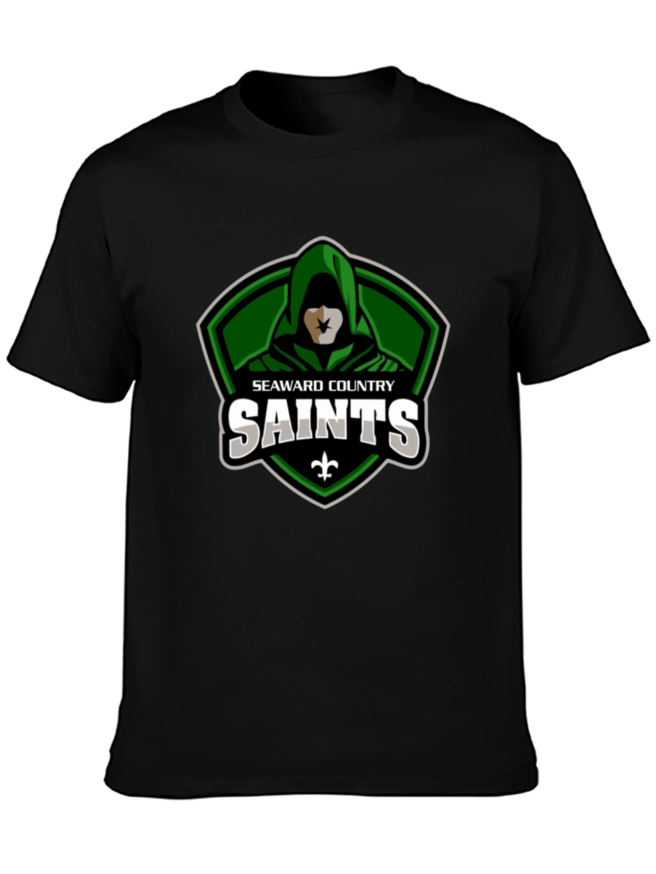 Seaward Country Saints T-Shirt - Black
