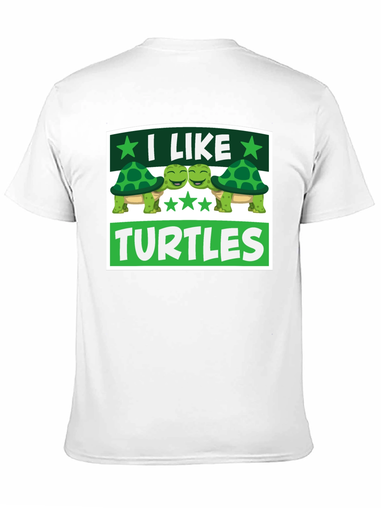 I Like Turtles Graphic T-Shirt