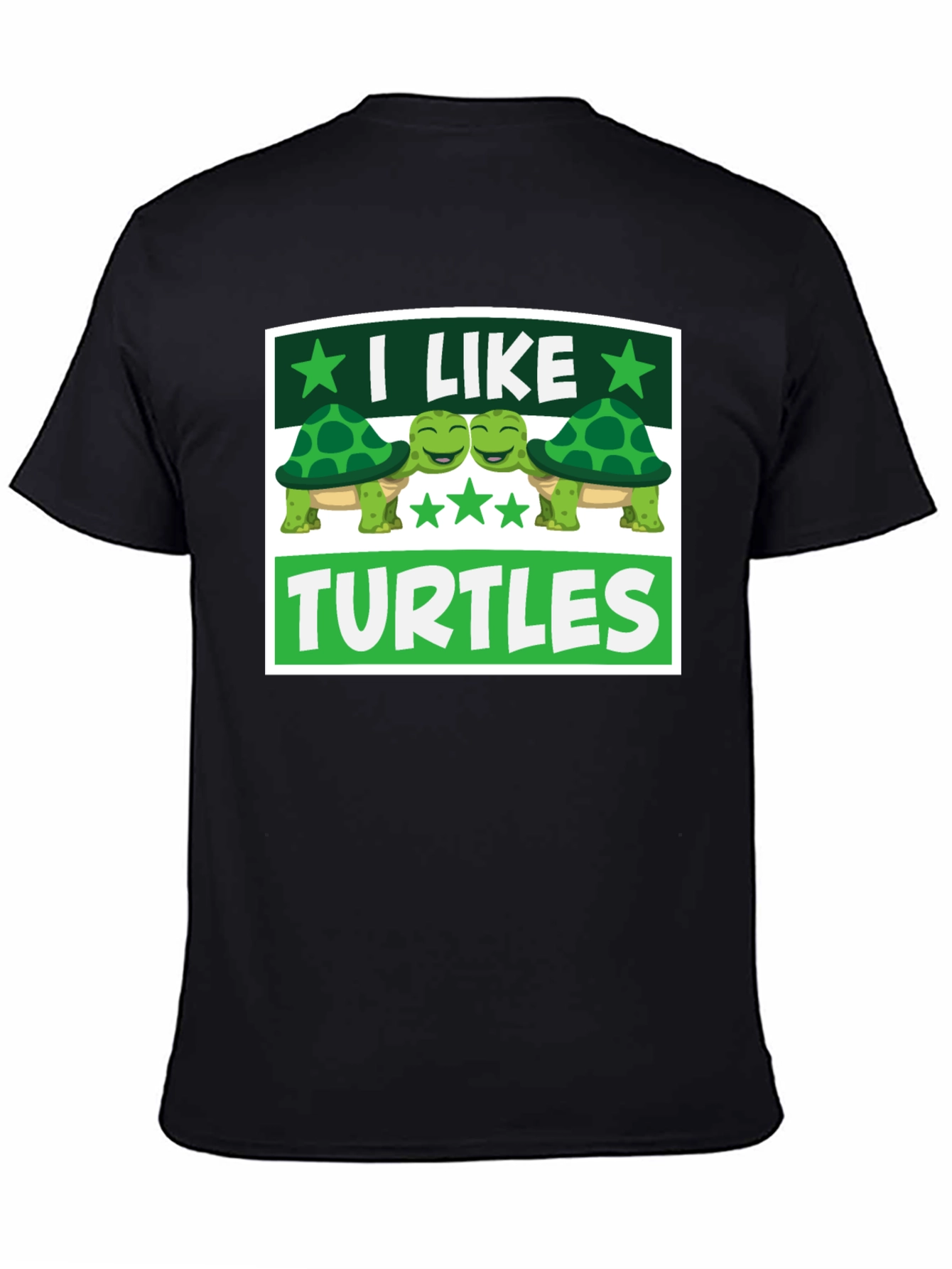 I Like Turtles Graphic T-Shirt