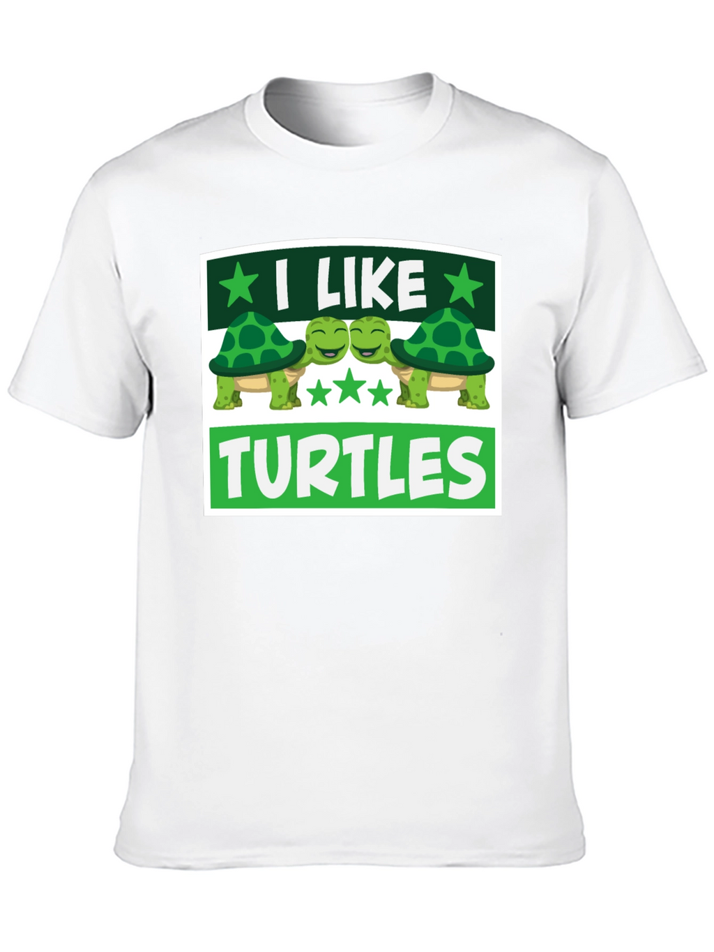 I Like Turtles Graphic T-Shirt