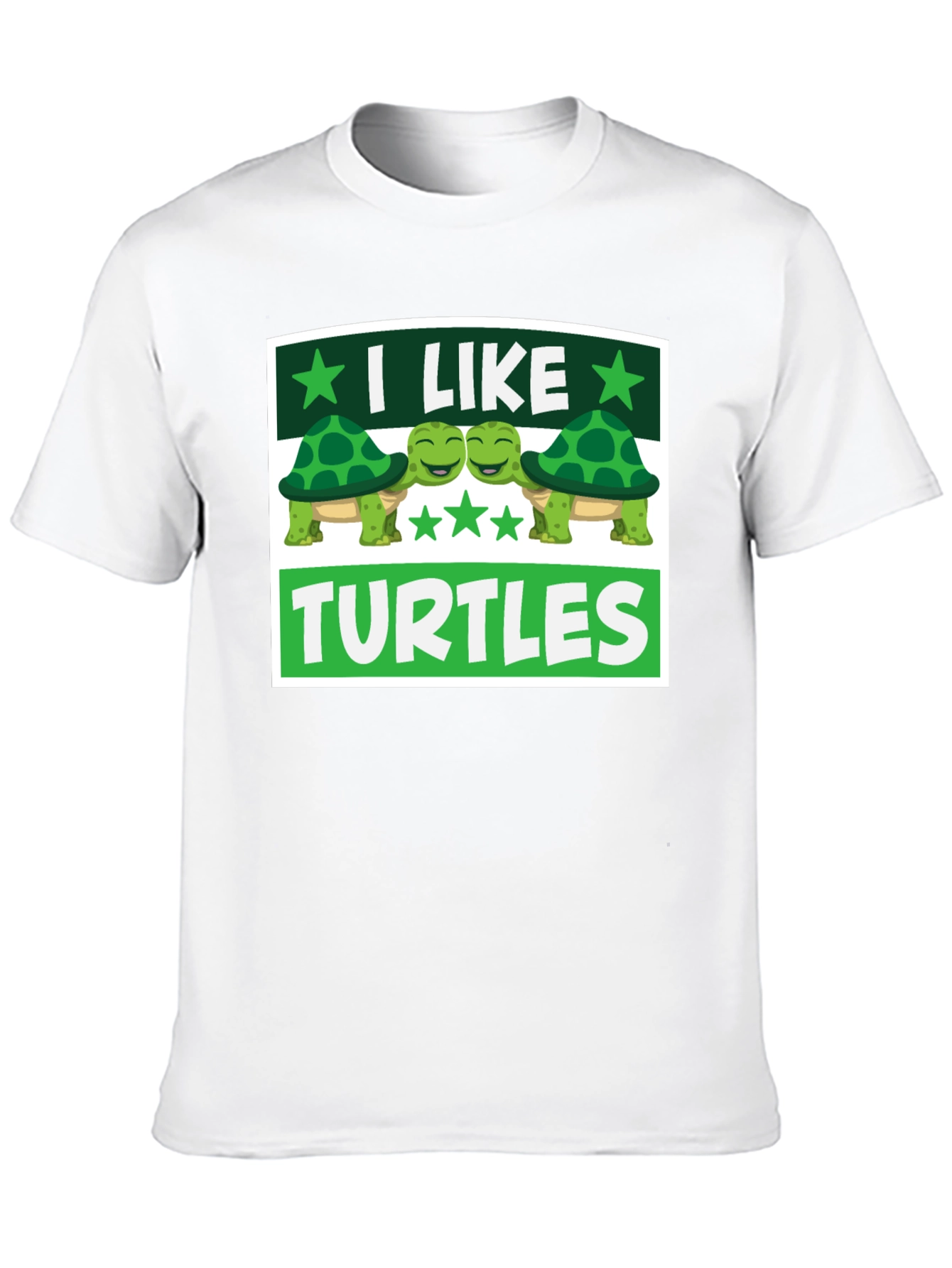 I Like Turtles Graphic T-Shirt