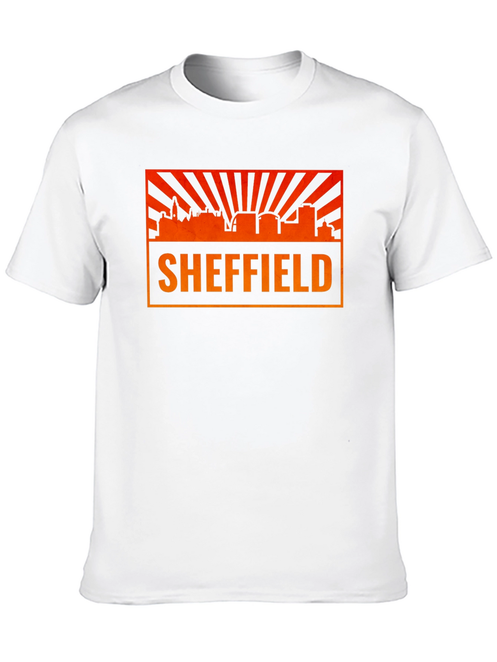 Sheffield Skyline Graphic Tee - Cityscape T-Shirt
