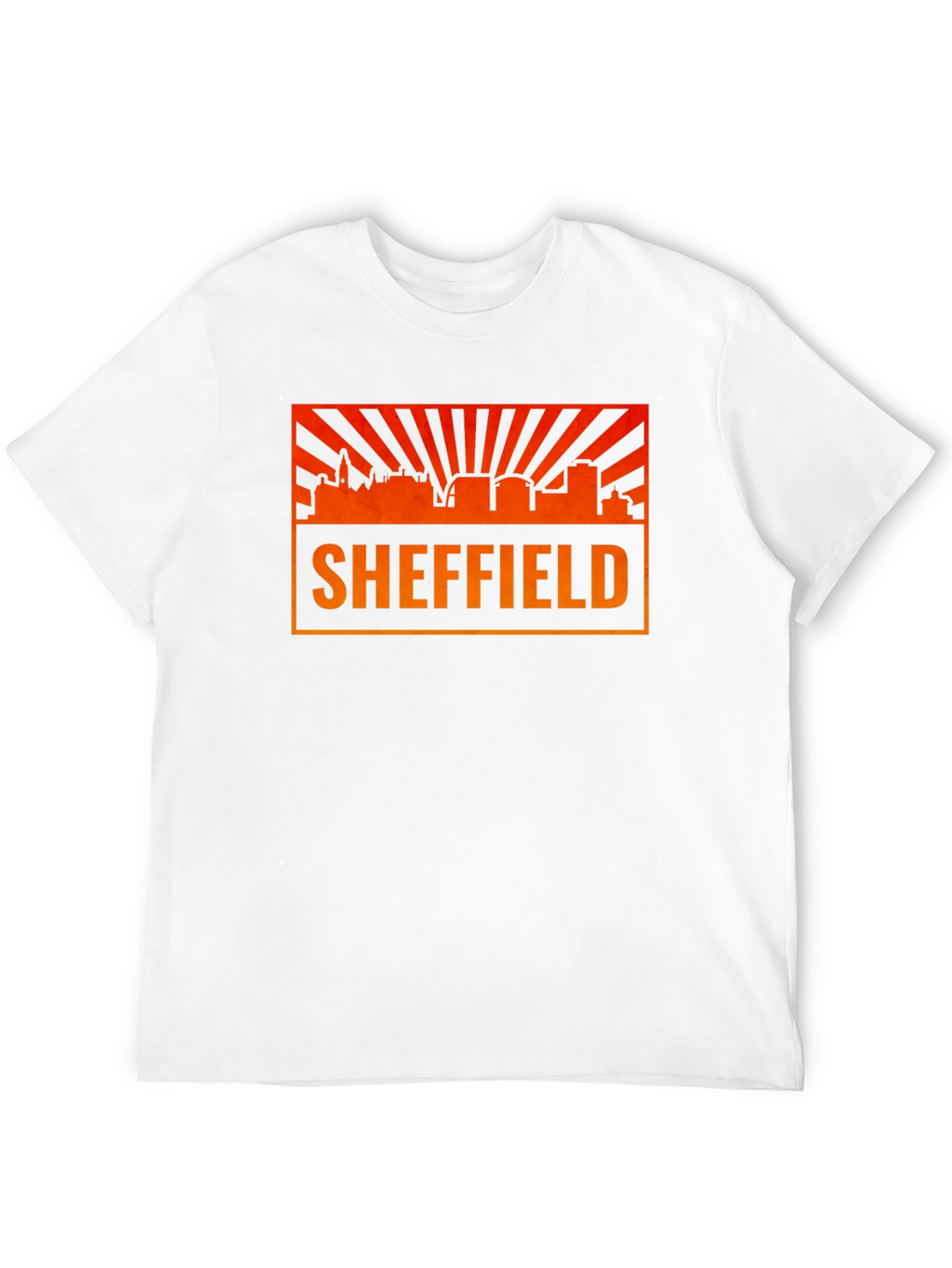 Sheffield Skyline Graphic Tee - Cityscape T-Shirt