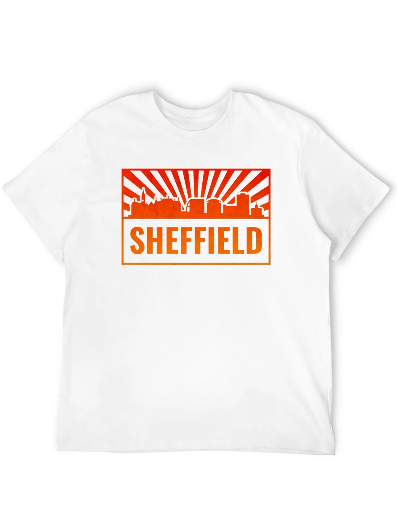 Sheffield Skyline Graphic Tee - Cityscape T-Shirt