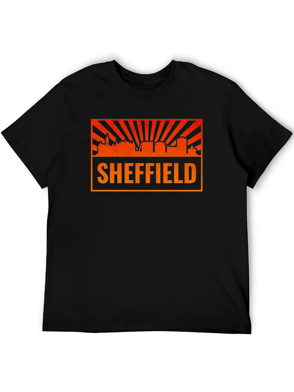 Sheffield Skyline Graphic Tee - Cityscape T-Shirt