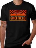 Sheffield Skyline Graphic Tee - Cityscape T-Shirt