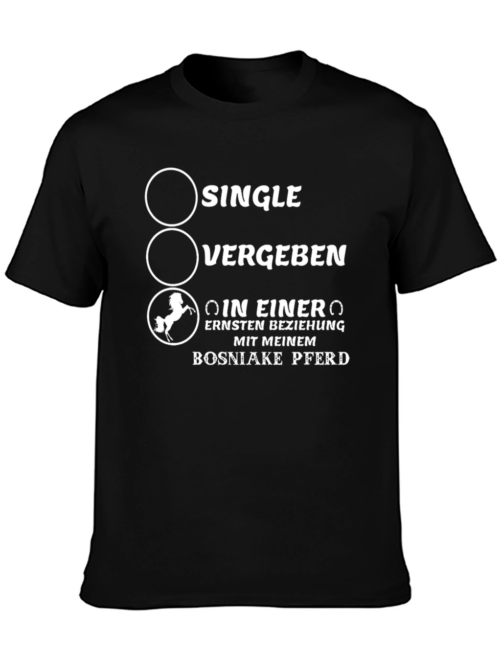 Single Vergeben Horse T-Shirt