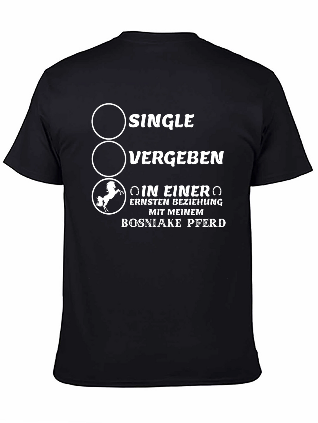 Single Vergeben Horse T-Shirt