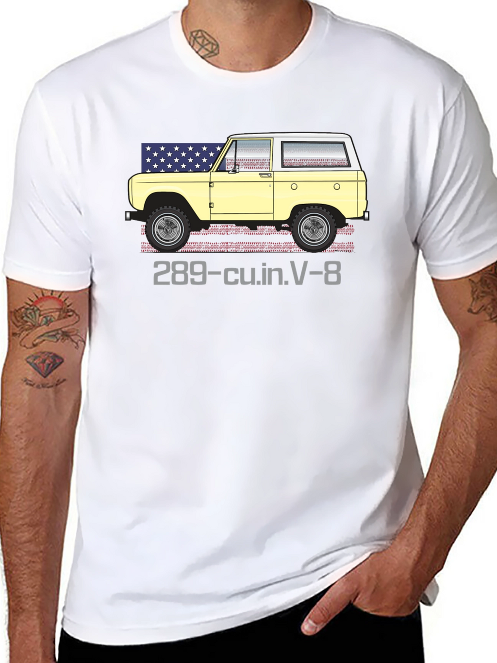 Classic Bronco 289 V-8 Graphic T-Shirt