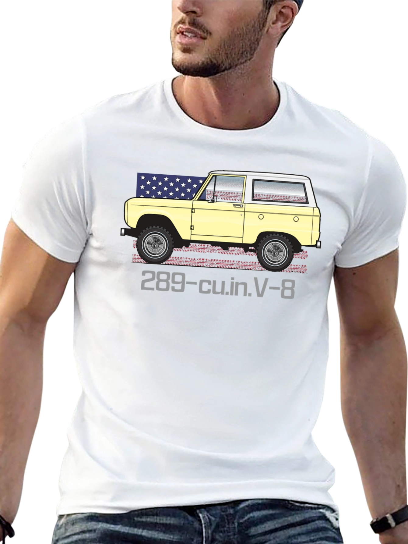 Classic Bronco 289 V-8 Graphic T-Shirt