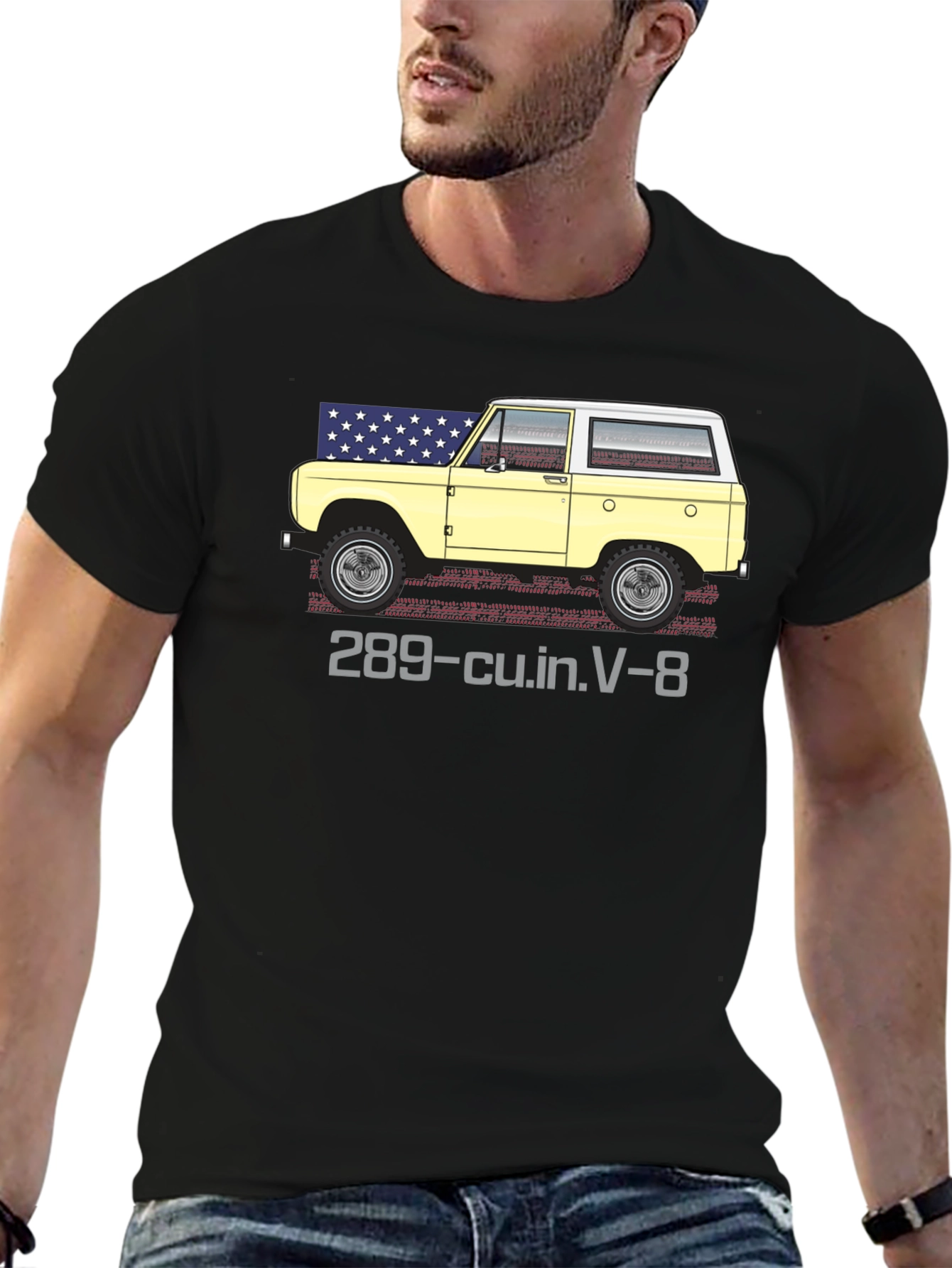 Classic Bronco 289 V-8 Graphic T-Shirt