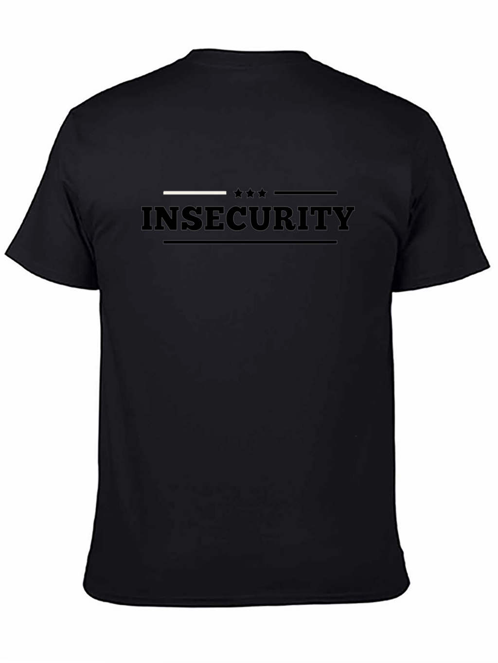 Insecurity Graphic Tee - Trendy Casual T-Shirt