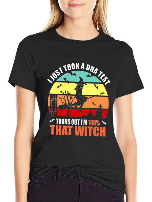 100% That Witch Halloween T-Shirt