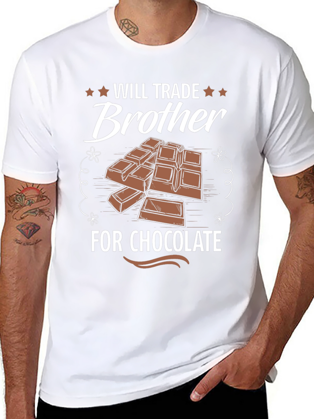 Will Trade Brother for Chocolate Funny T-Shirt