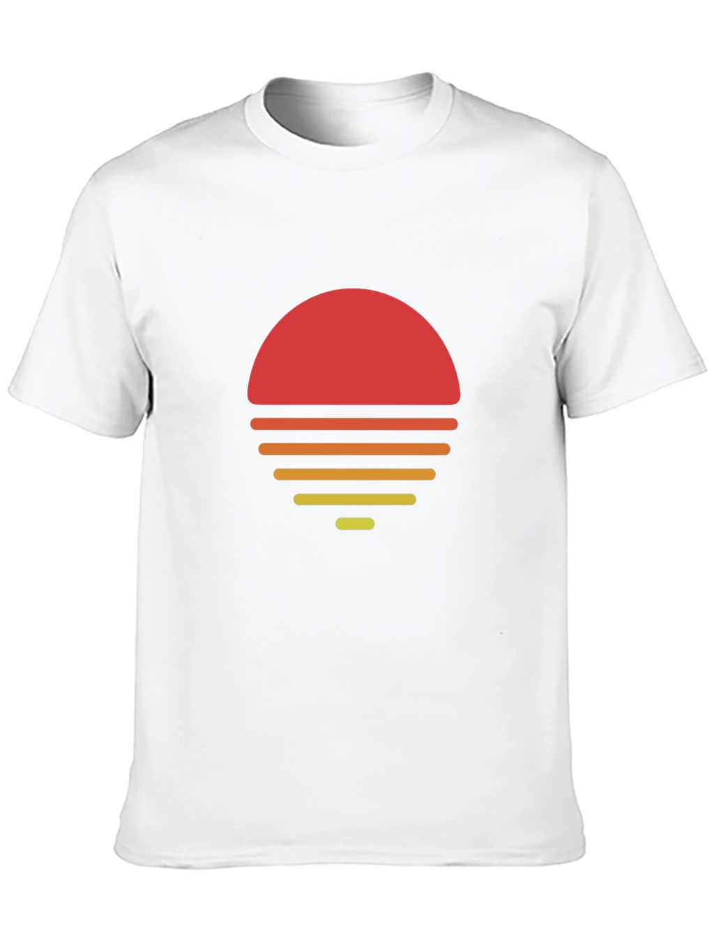 Retro Sunset Graphic Tee - Stylish Comfort