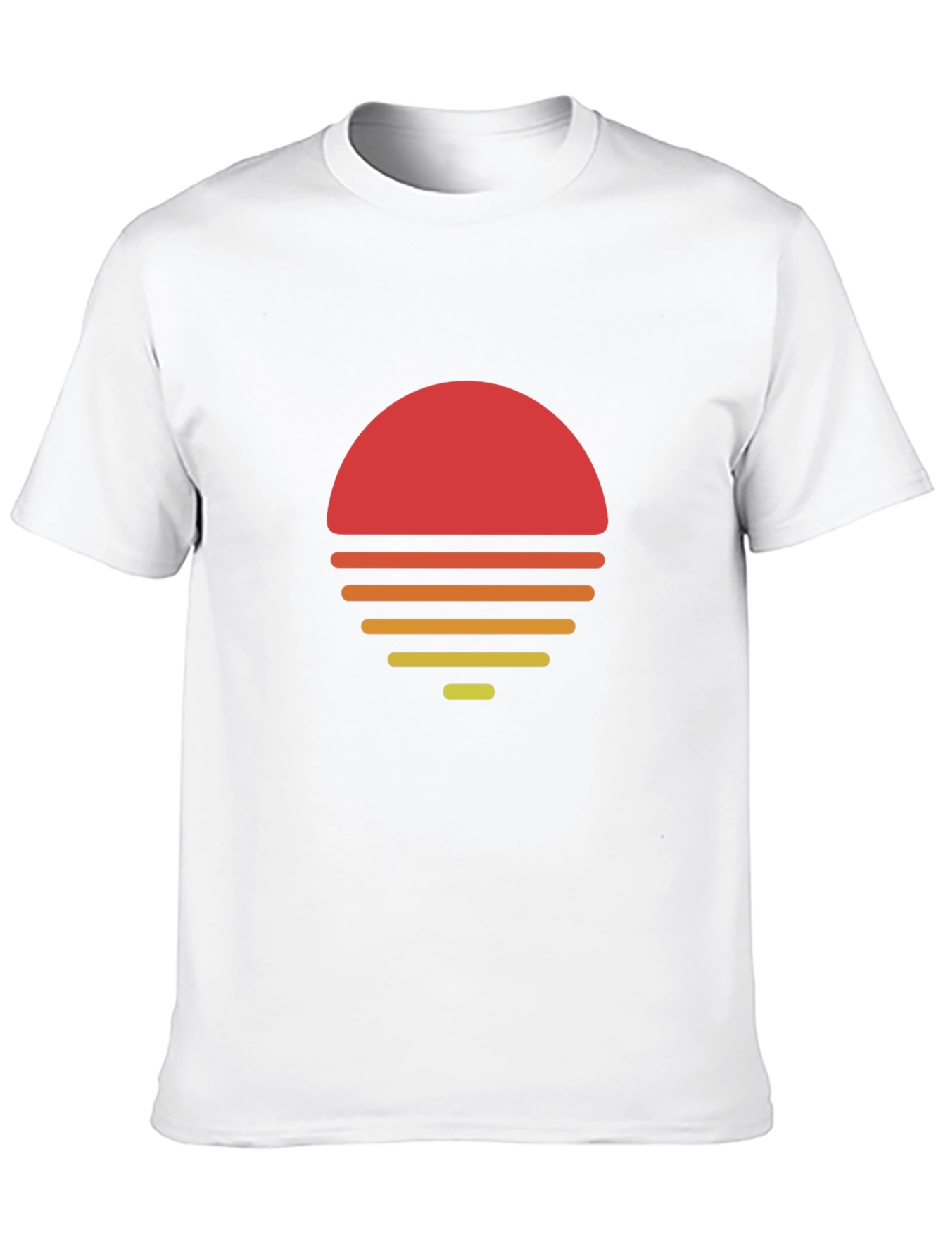 Retro Sunset Graphic Tee - Stylish Comfort