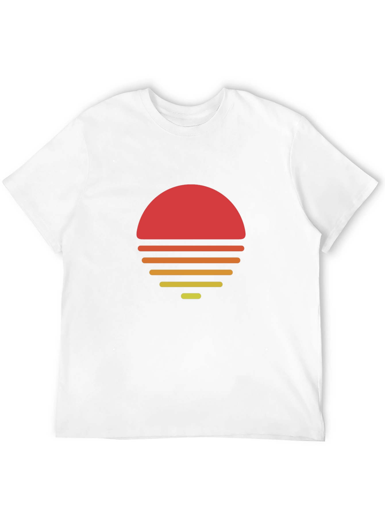 Retro Sunset Graphic Tee - Stylish Comfort