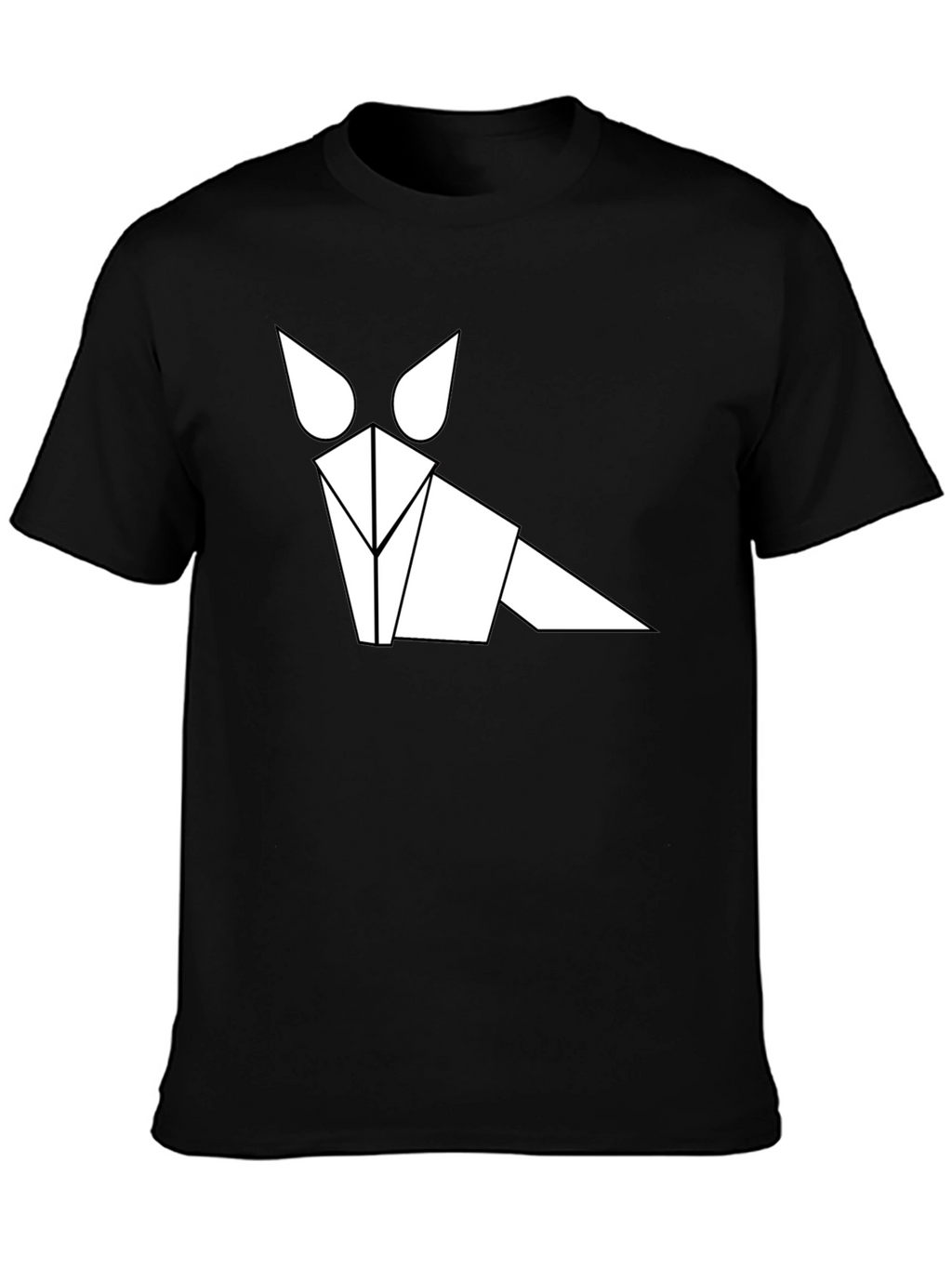 Abstract Geometric Fox T-Shirt