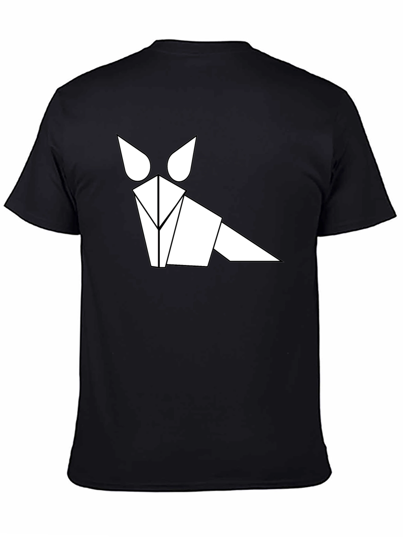 Abstract Geometric Fox T-Shirt