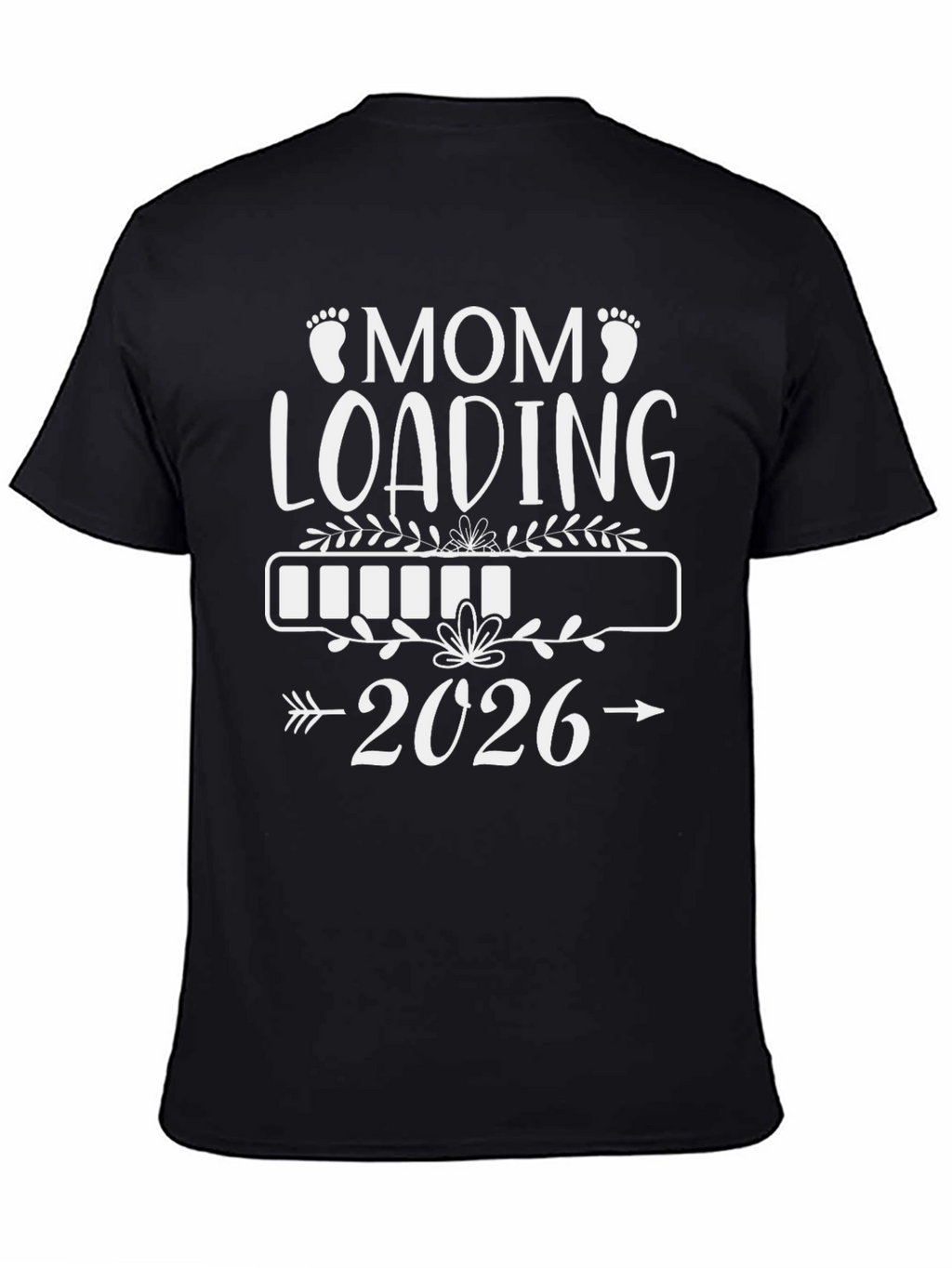Mom Loading 2026 T-Shirt - Expecting Mom Tee
