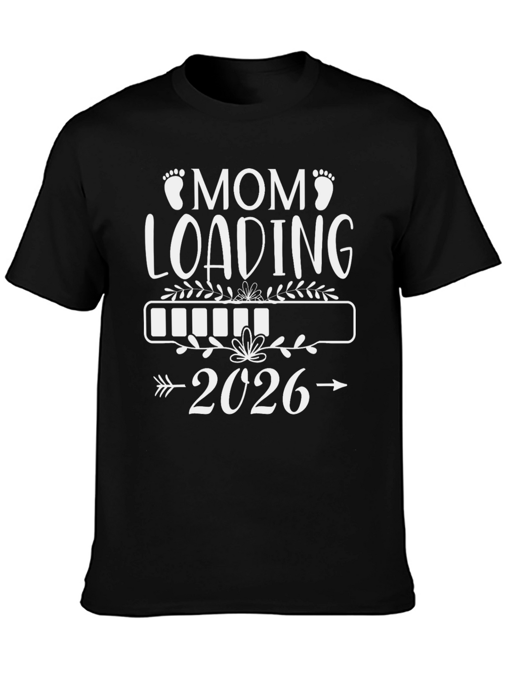 Mom Loading 2026 T-Shirt - Expecting Mom Tee