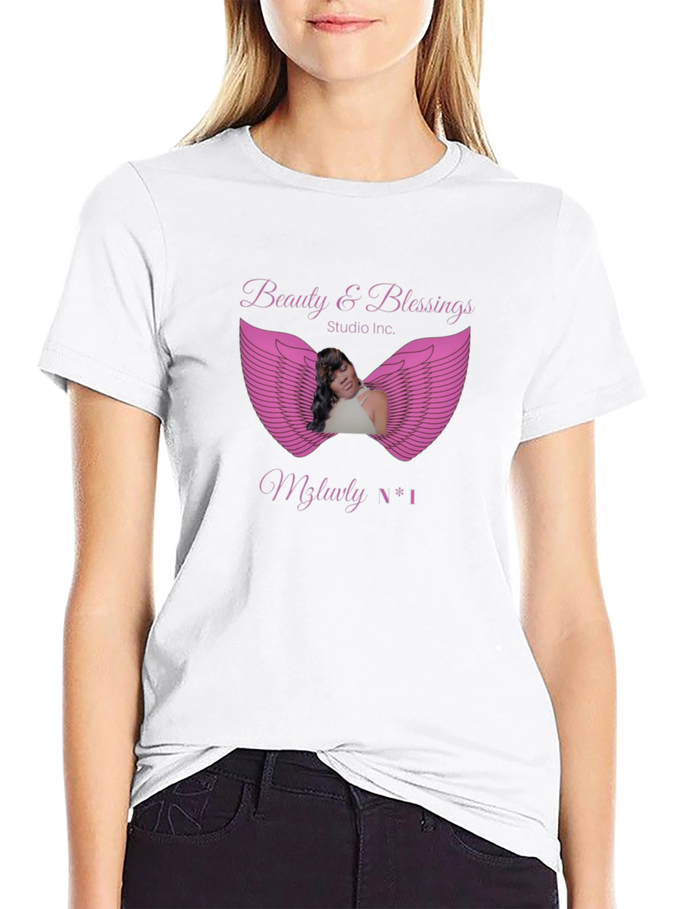 Beauty & Blessings Black T-Shirt