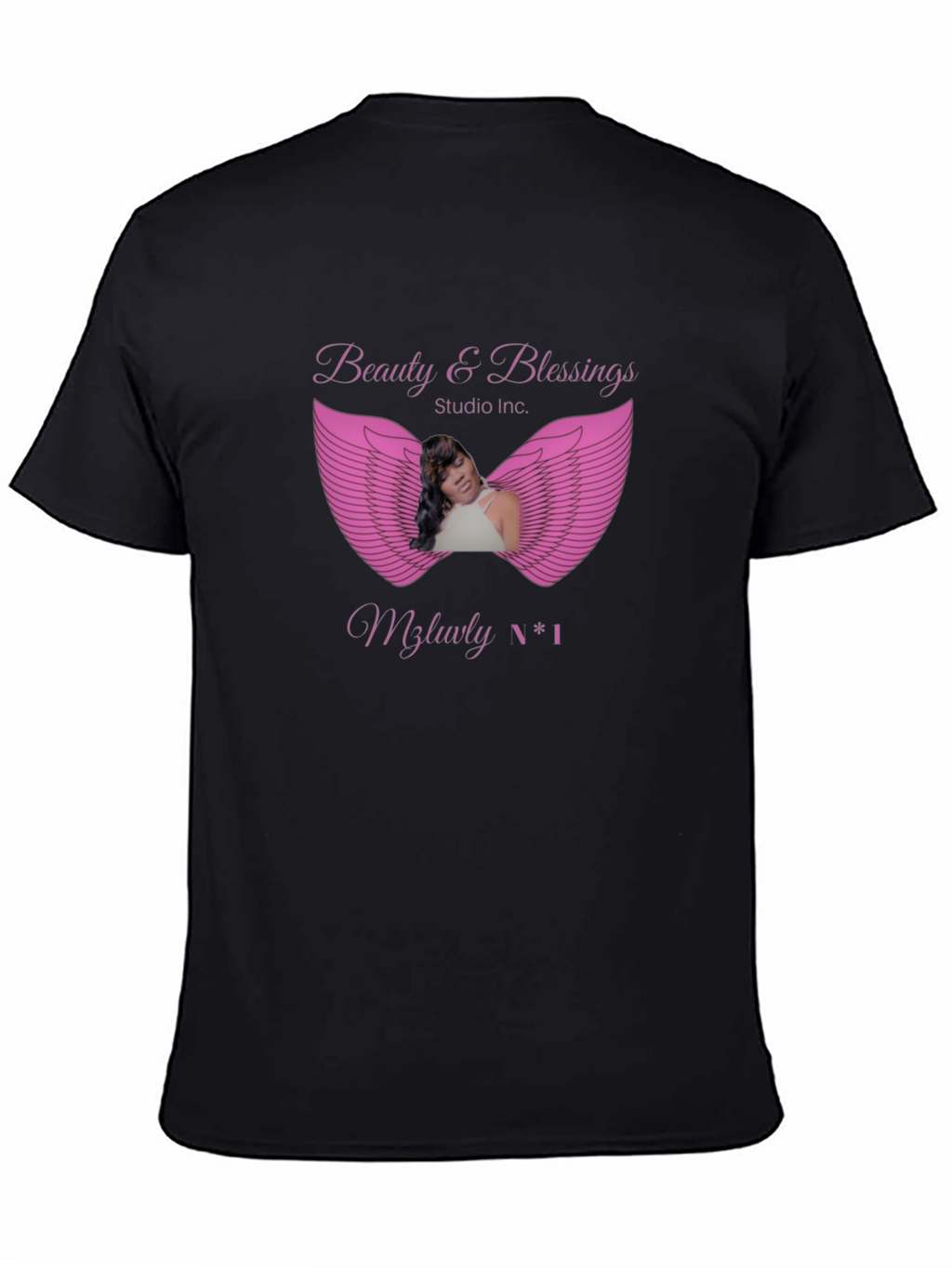 Beauty & Blessings Black T-Shirt