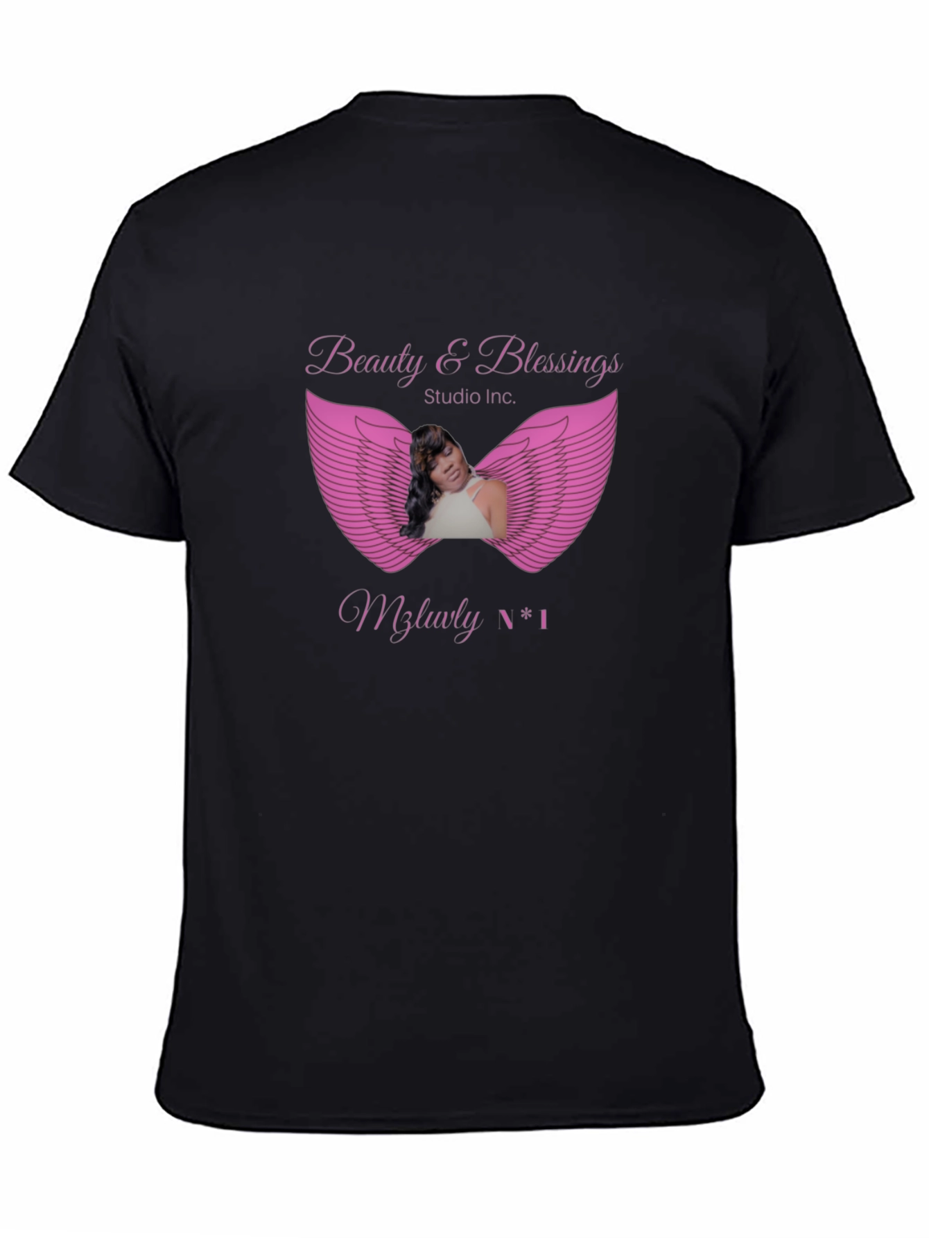 Beauty & Blessings Black T-Shirt