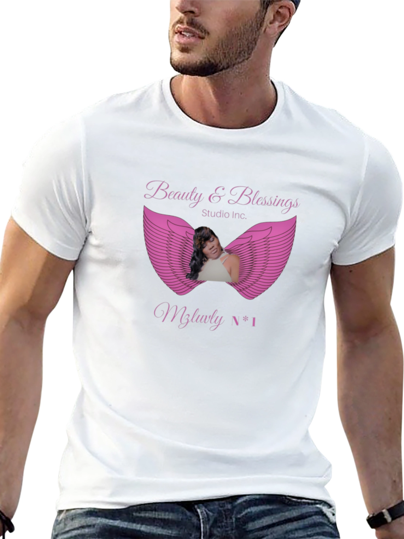 Beauty & Blessings Black T-Shirt