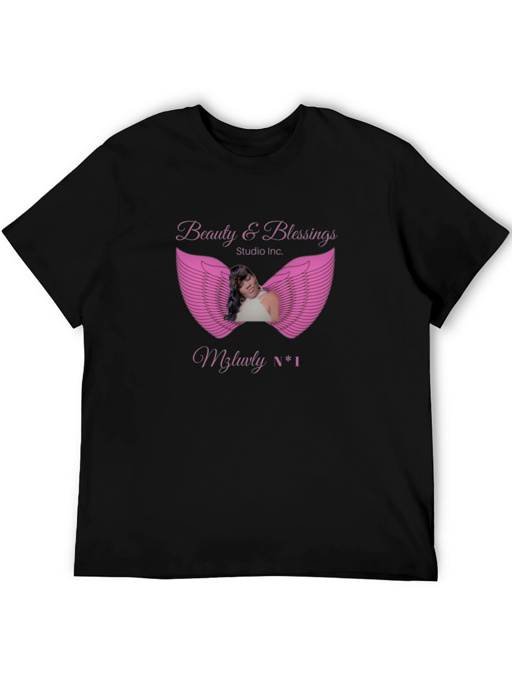 Beauty & Blessings Black T-Shirt