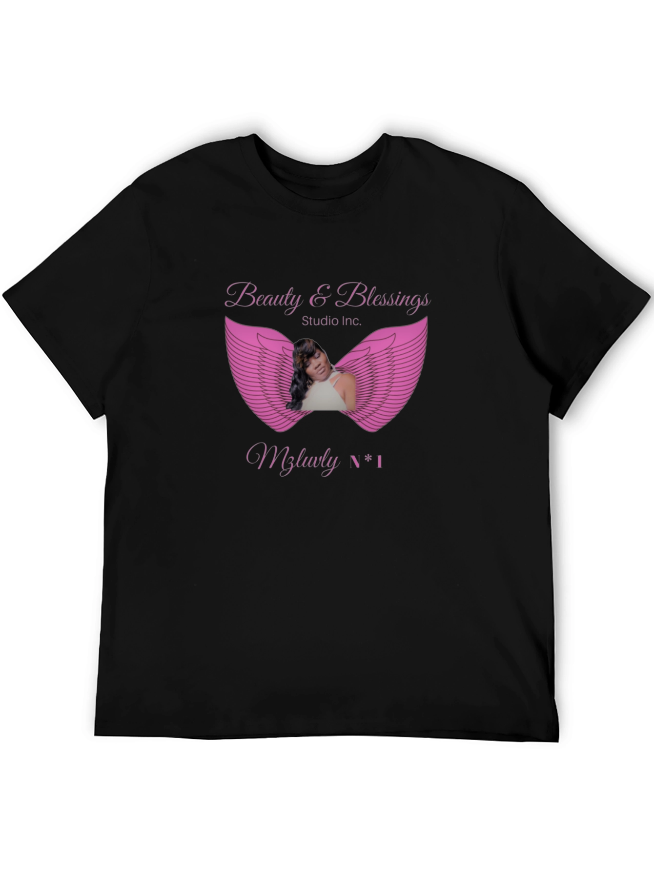 Beauty & Blessings Black T-Shirt