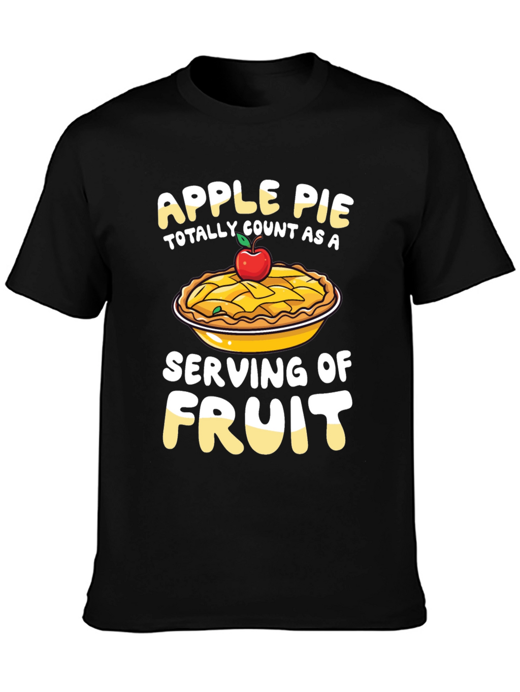 Apple Pie Serving of Fruit T-Shirt