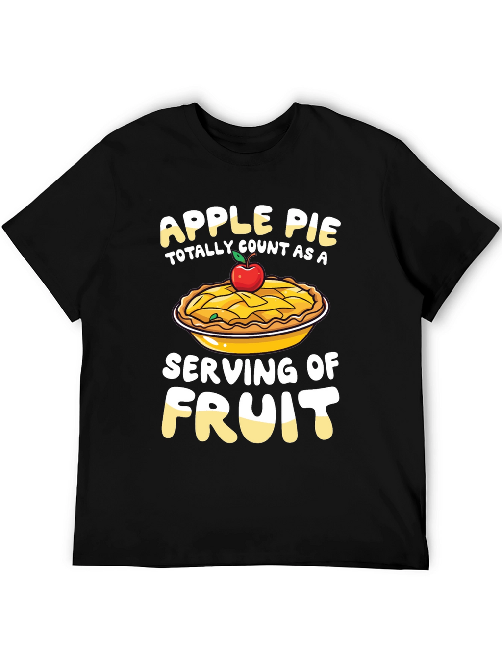 Apple Pie Serving of Fruit T-Shirt