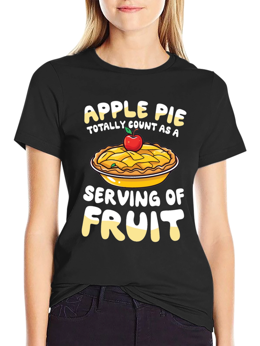 Apple Pie Serving of Fruit T-Shirt