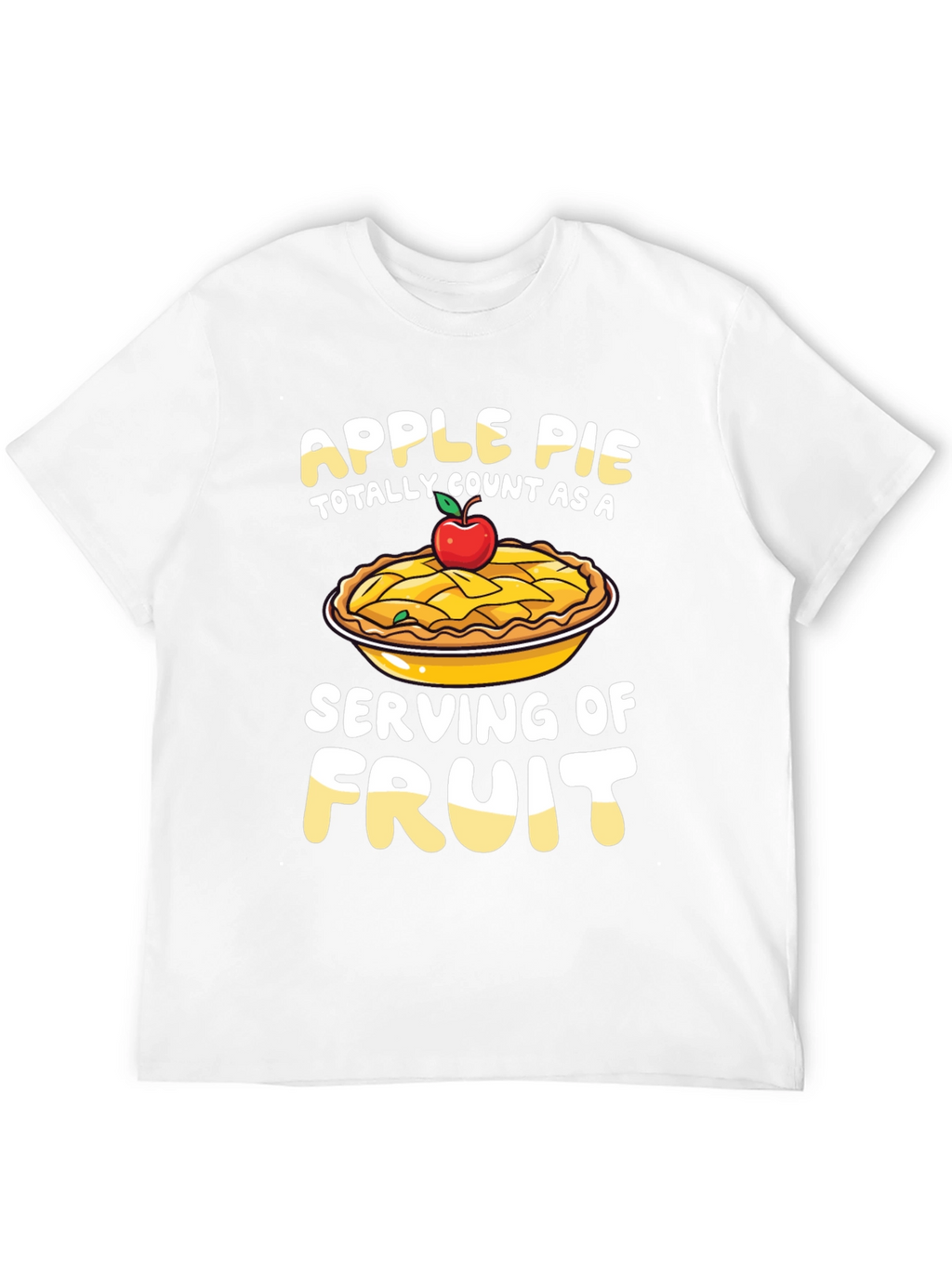 Apple Pie Serving of Fruit T-Shirt