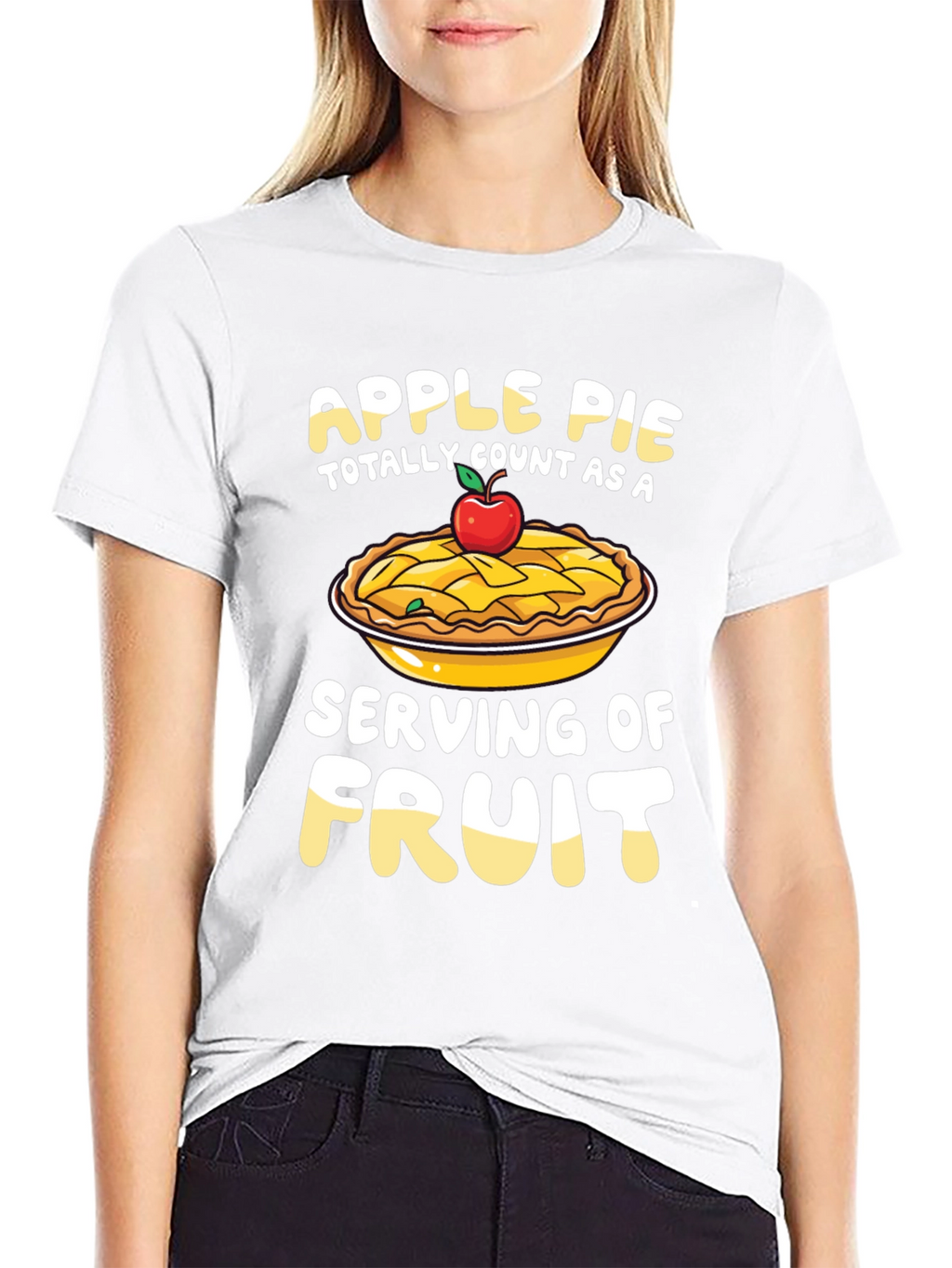Apple Pie Serving of Fruit T-Shirt