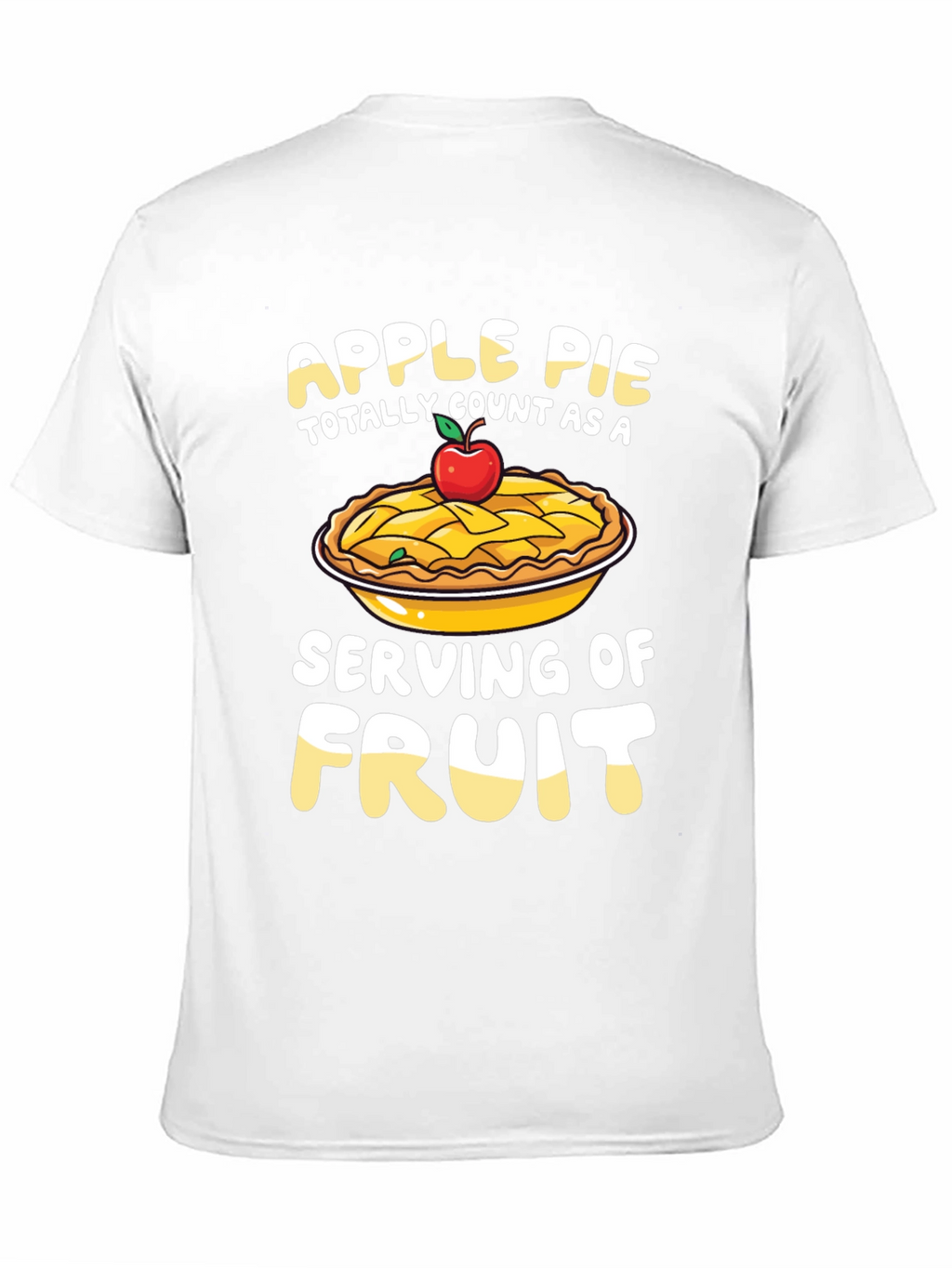 Apple Pie Serving of Fruit T-Shirt