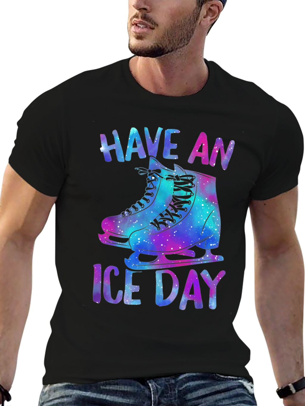 Have an Ice Day Galaxy Skate T-Shirt