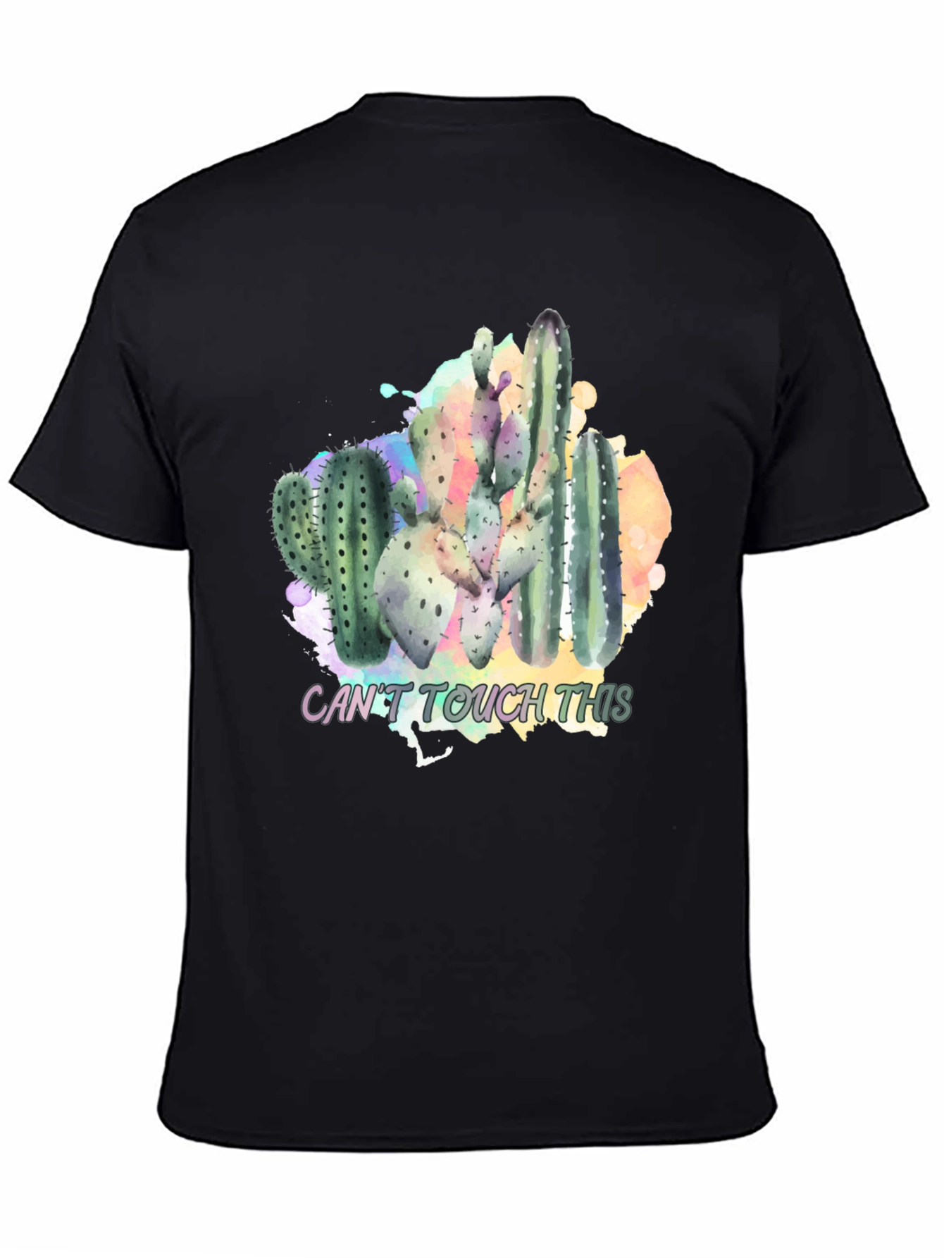Cactus Crew T-Shirt - Cant Touch This Humor Tee