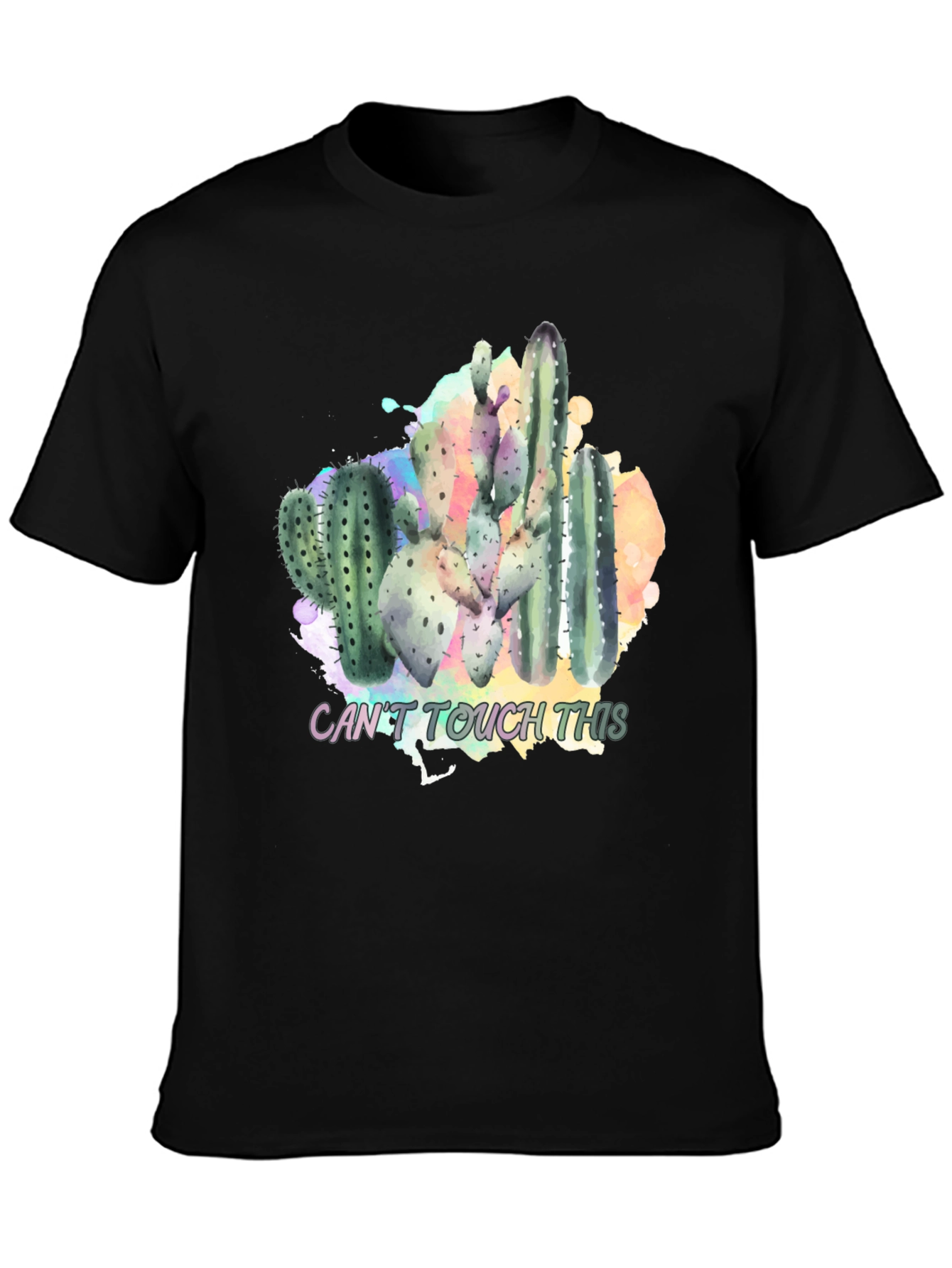 Cactus Crew T-Shirt - Cant Touch This Humor Tee