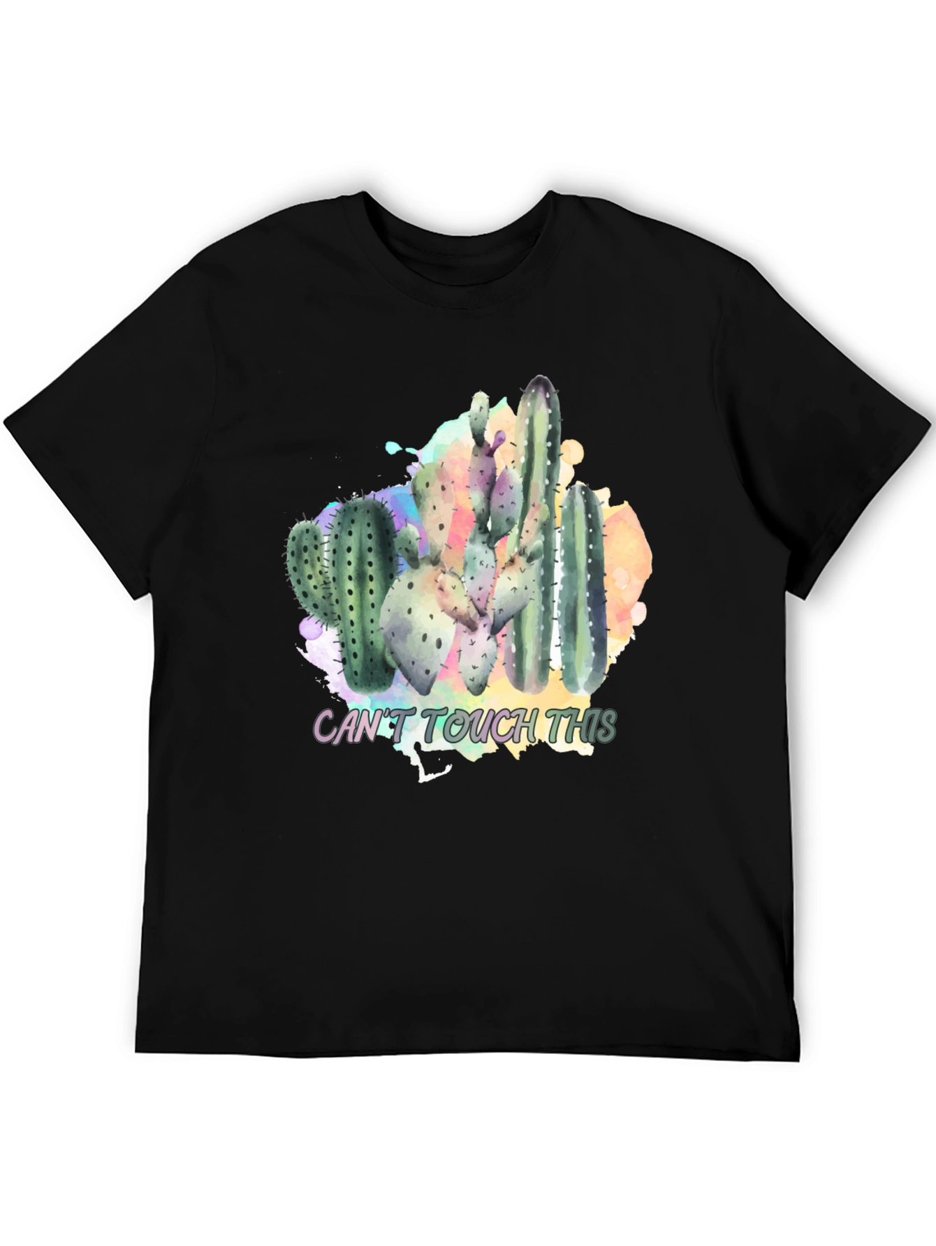 Cactus Crew T-Shirt - Cant Touch This Humor Tee