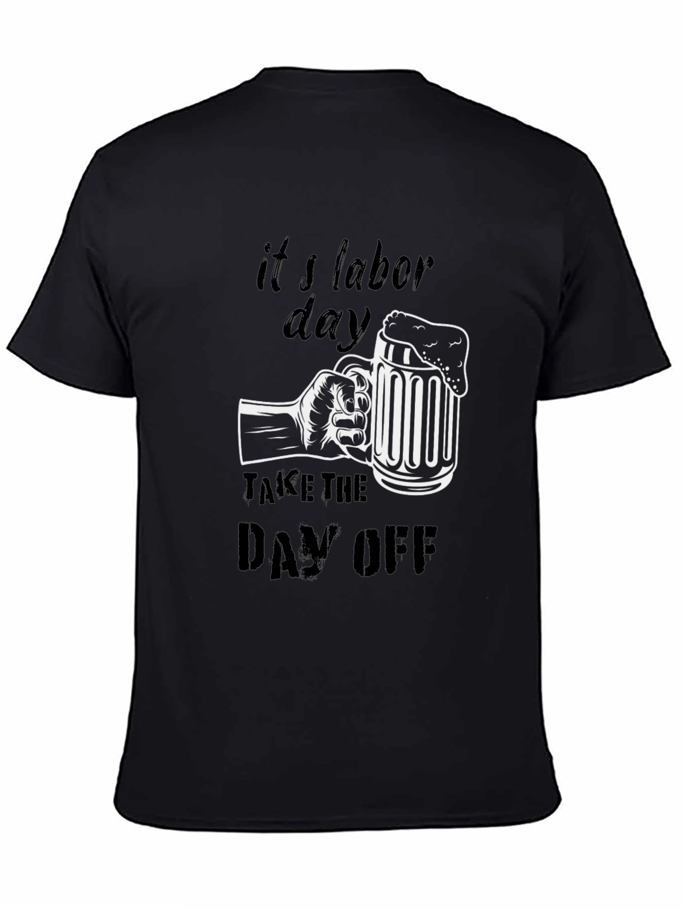Labor Day Beer Mug Graphic Tee - Take the Day Off!