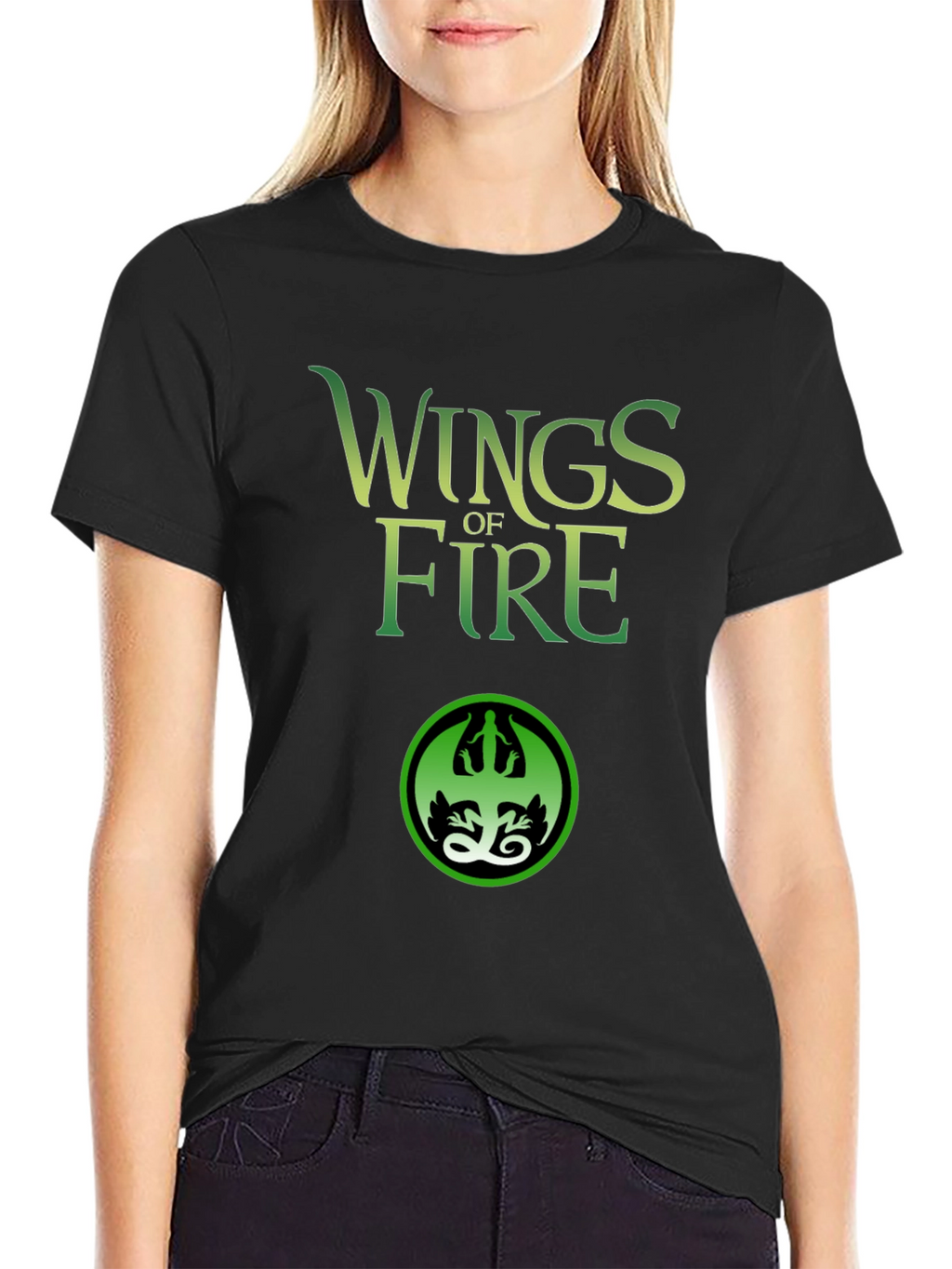 Wings of Fire Black Graphic Tee