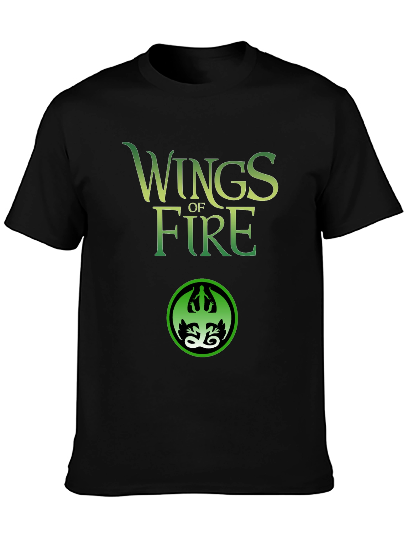 Wings of Fire Black Graphic Tee