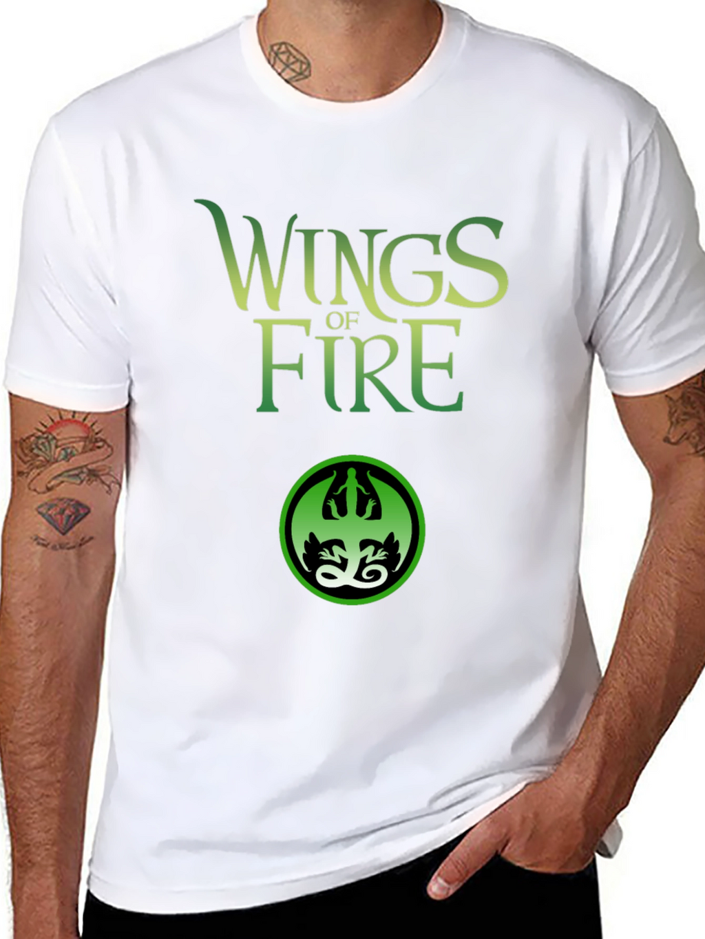 Wings of Fire Black Graphic Tee