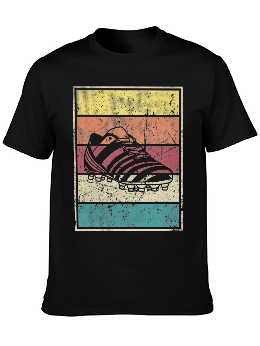 Retro Soccer Cleat Graphic T-Shirt