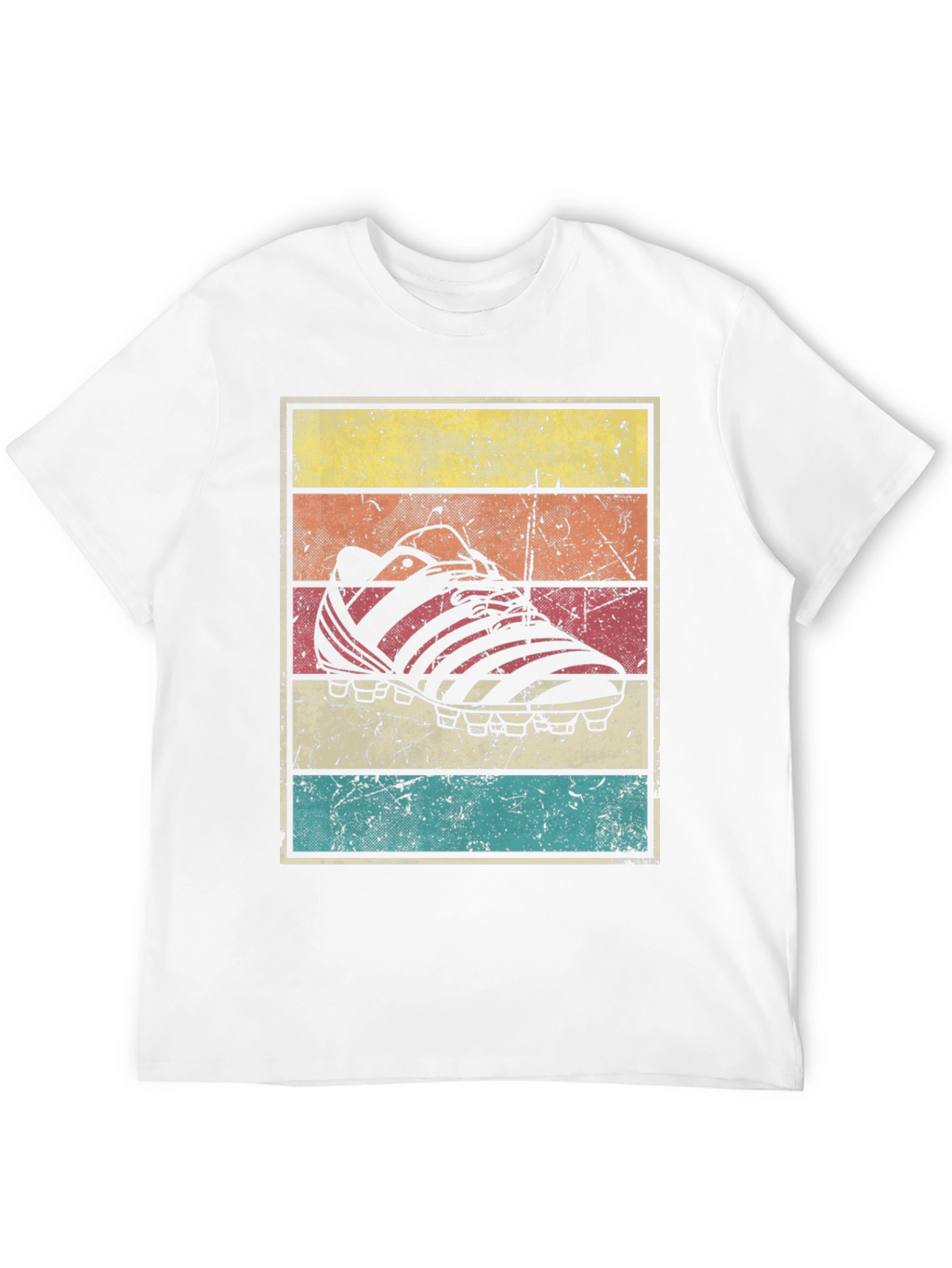 Retro Soccer Cleat Graphic T-Shirt