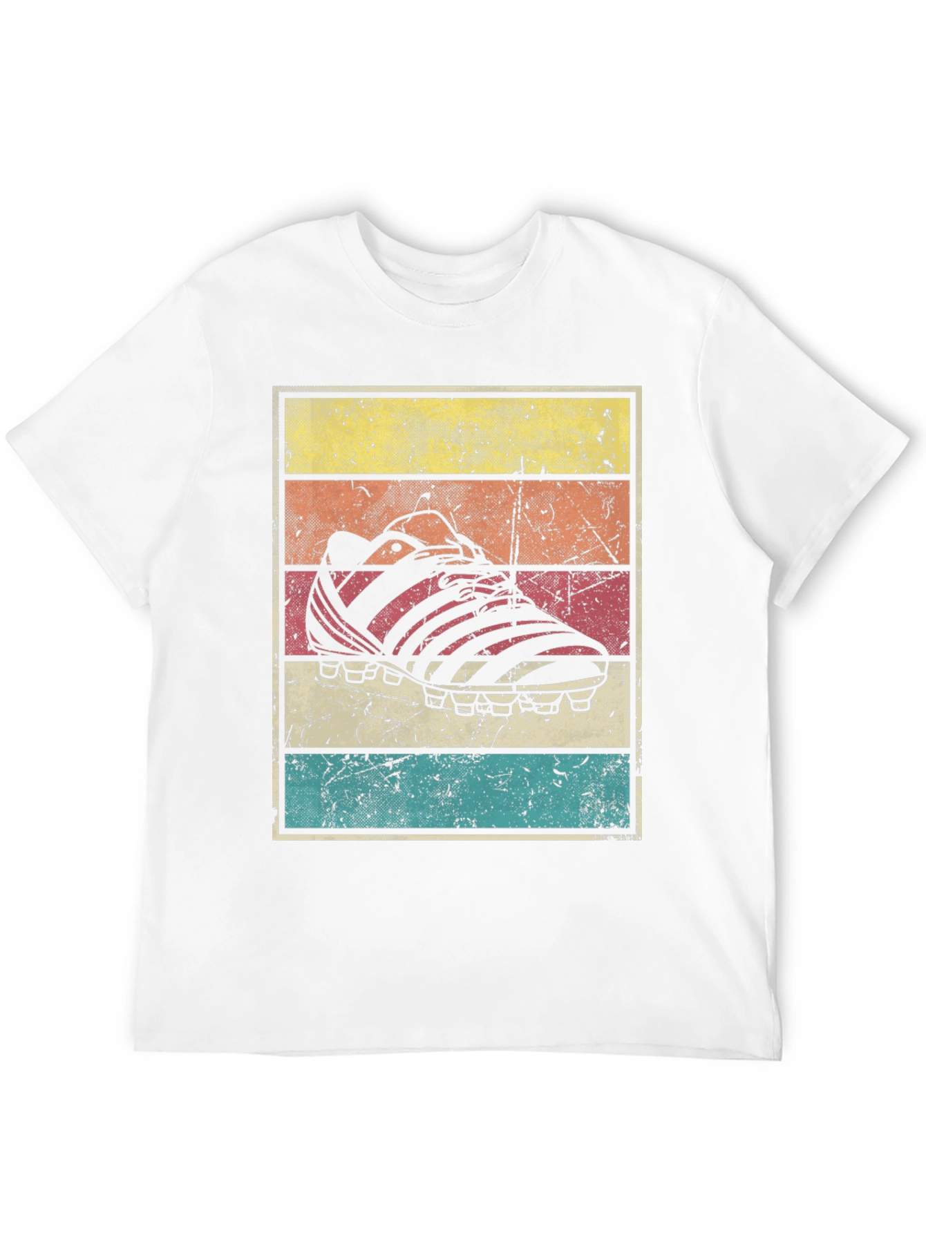 Retro Soccer Cleat Graphic T-Shirt