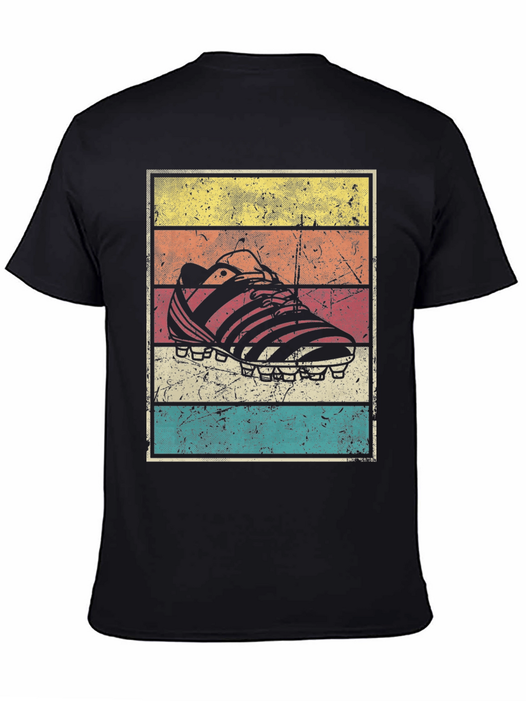Retro Soccer Cleat Graphic T-Shirt