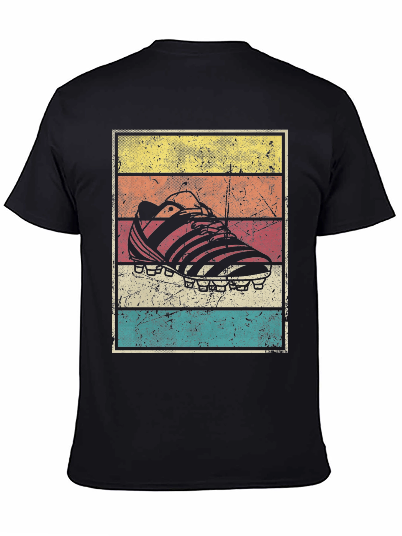 Retro Soccer Cleat Graphic T-Shirt